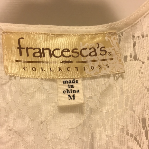 Francesca's black and white dress size Medium - Picture 3 of 6